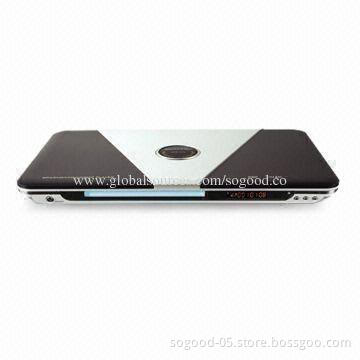 DivX DVD Player with Parental Lock-up Function and 110 to 240V AC Universal Power Supply